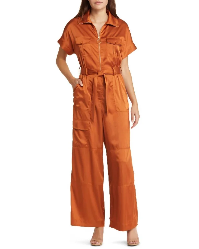 Kerrigan Jumpsuit In Copper