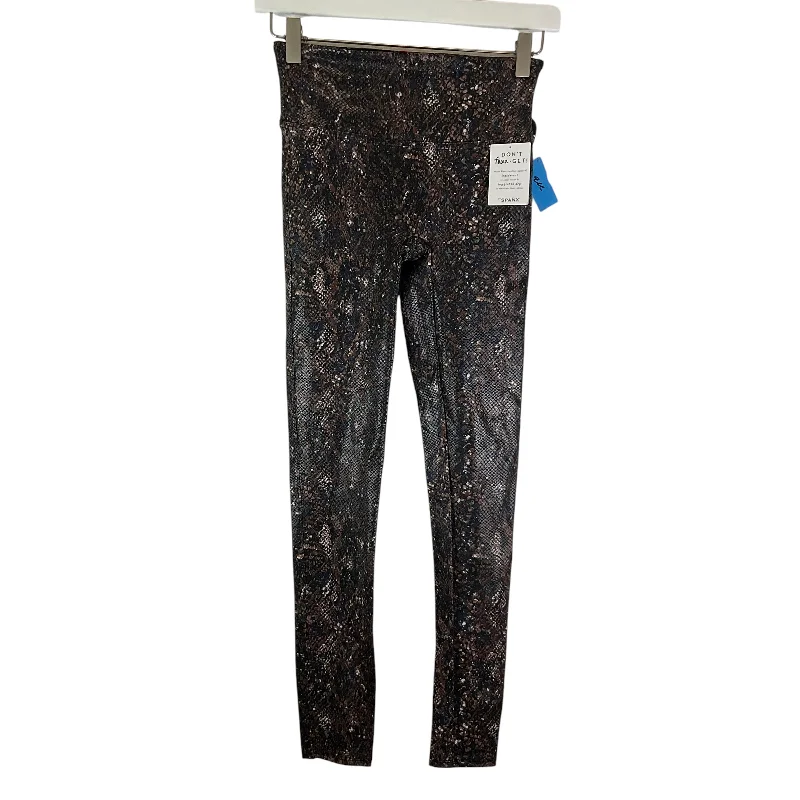 Pants Leggings By Spanx In Snakeskin Print, Size: S