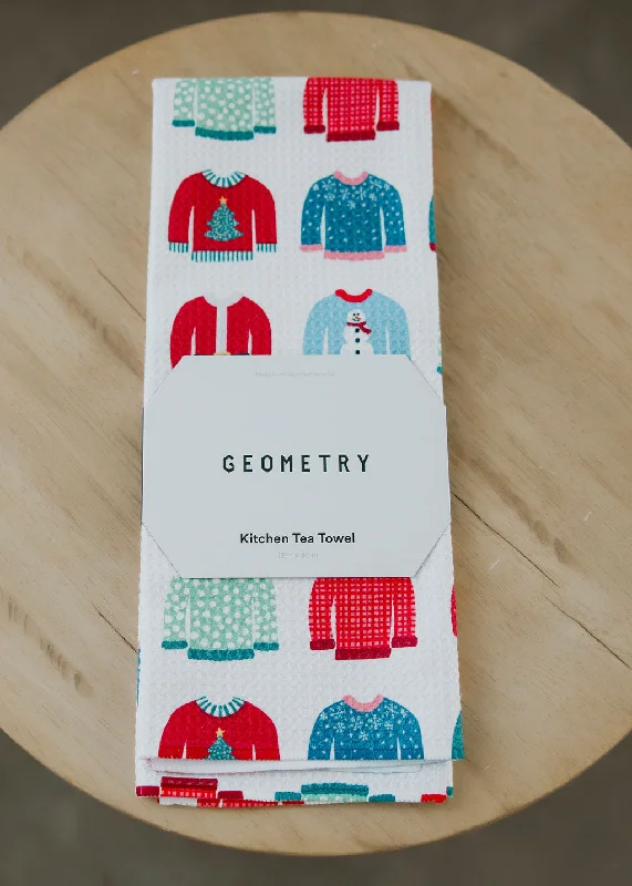 Christmas Sweaters Tea Towel