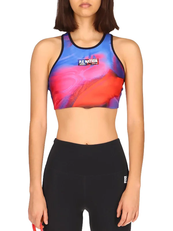 Rewind Womens Fitness Workout Sports Bra