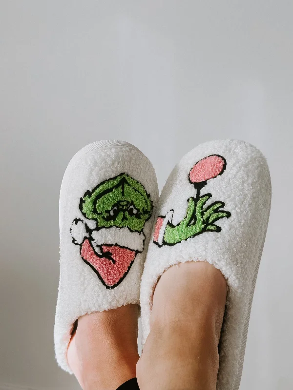 Stealing Christmas Slippers