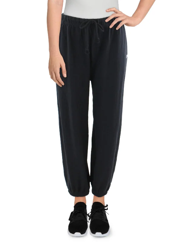 Plus Womens French Terry Logo Sweatpants