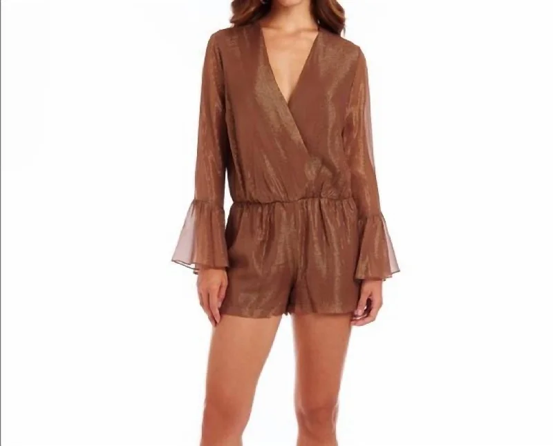 Seraphina Romper In Harvest