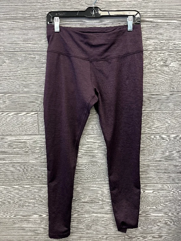 Pants Leggings By Mondetta In Purple, Size: M