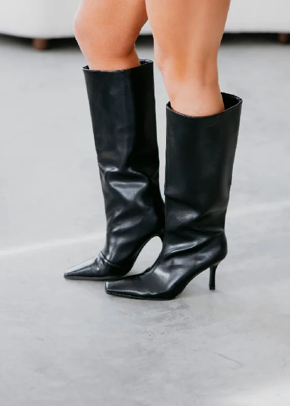 Cecil Stiletto Knee High Boots