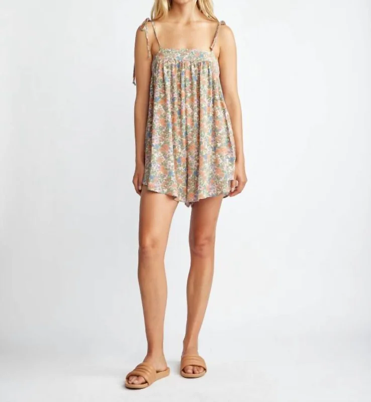 Freya Romper In Spring Meadow