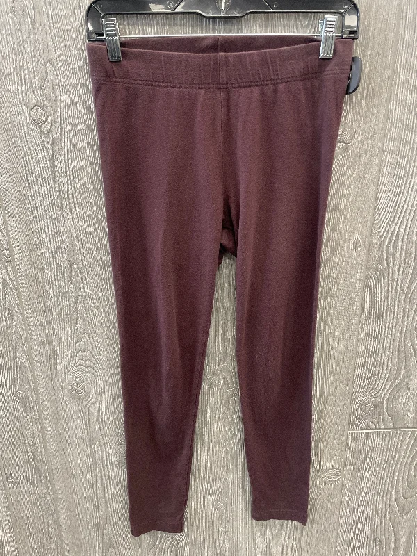 Pants Leggings By Old Navy In Purple, Size: M