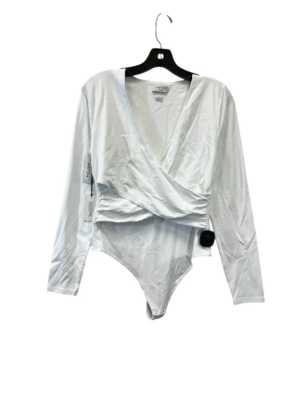 Bodysuit By Coutour In White, Size: L