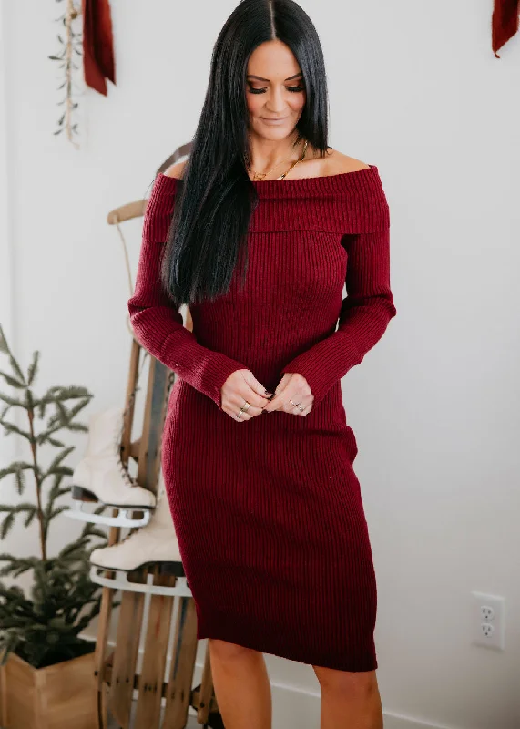 Gala Rib Knit Bodycon Dress