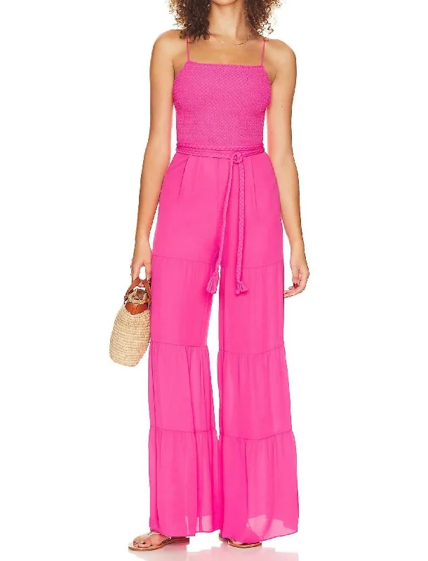 Liya Jumpsuit In Candy