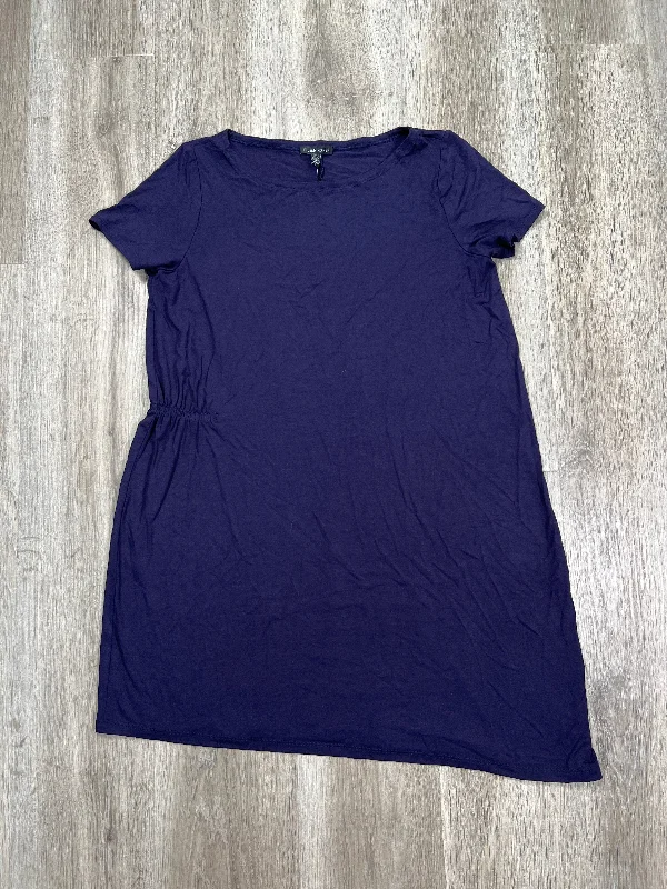 Dress Casual Short By Eileen Fisher In Navy, Size: S