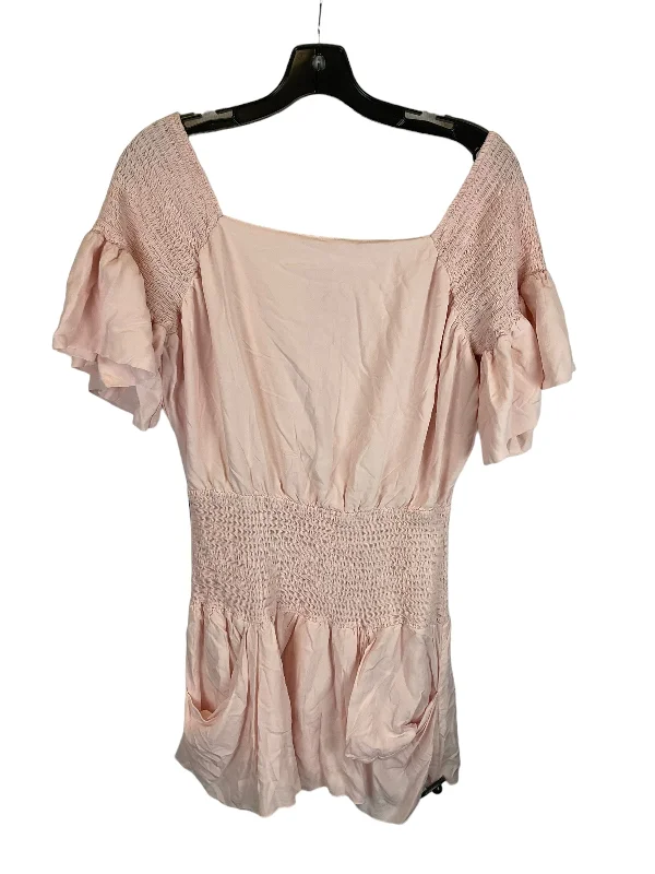 Dress Casual Short By Free People In Pink, Size: M