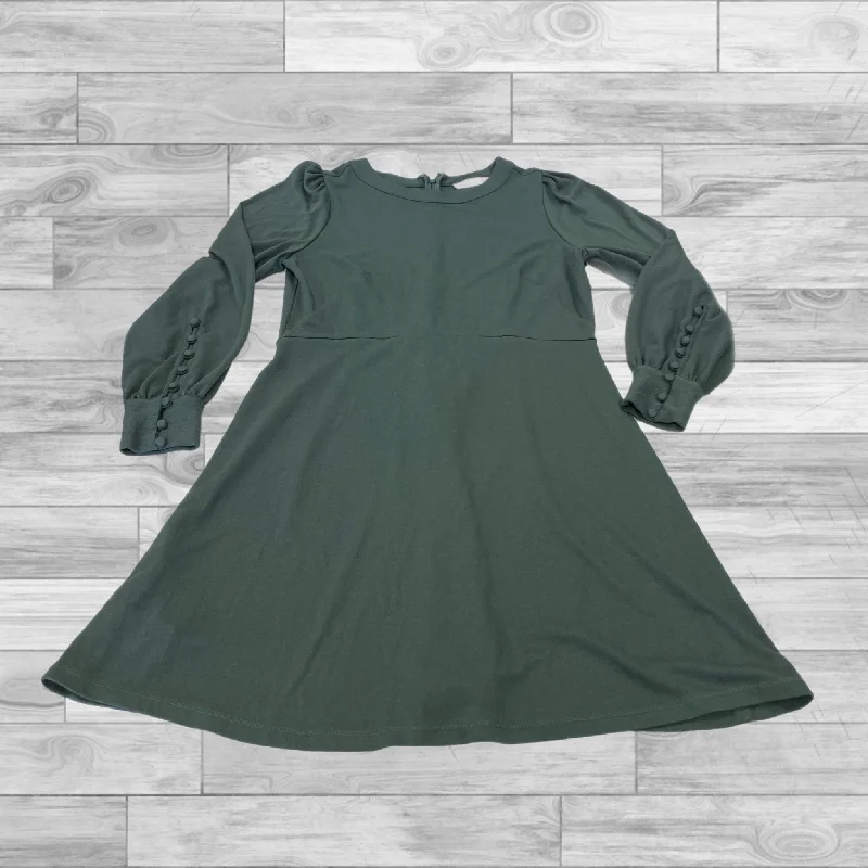 Dress Casual Short By Loft In Green, Size: 10petite