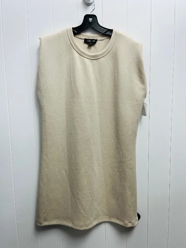 Dress Casual Short By Rachel Zoe In Cream, Size: L