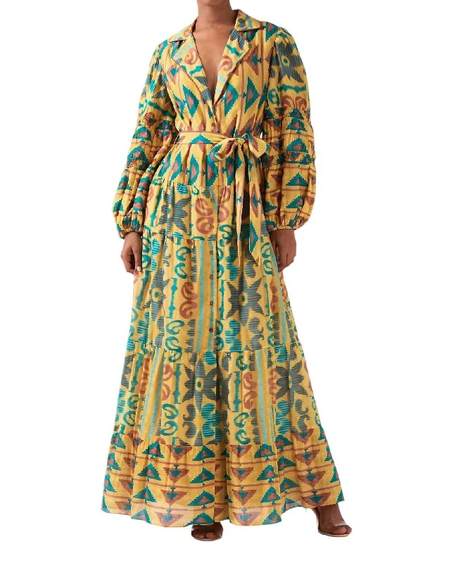 Annie Maxi Dress In Free Spirit