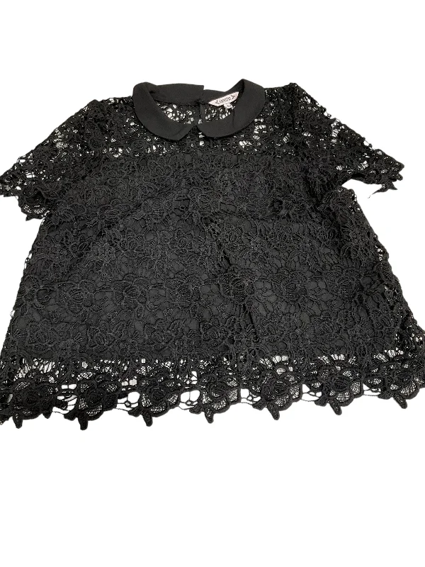 Black Top Short Sleeve Nanette Lepore, Size L