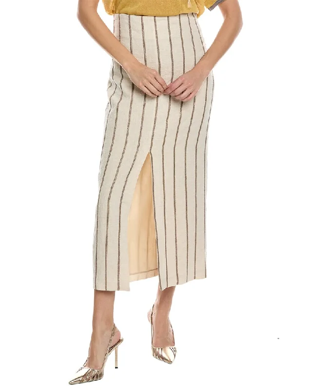 Brunello Cucinelli Linen Skirt