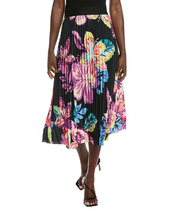 Le Superbe Acid Hawaii Pleated Skirt