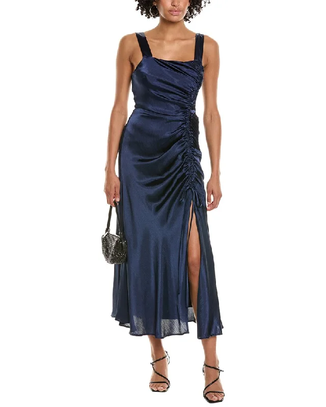 Taylor Satin Yoryu Maxi Dress