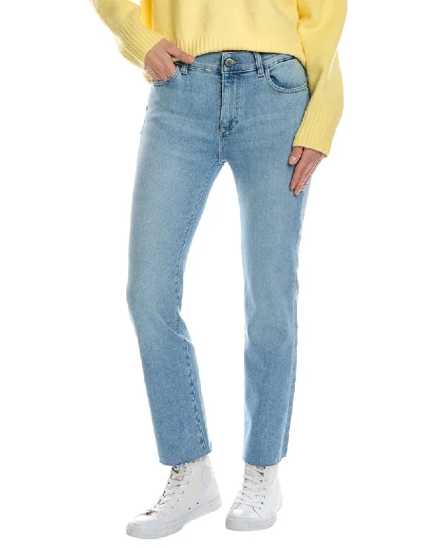 DL1961 Mara Blue Bay Straight Ankle Jean