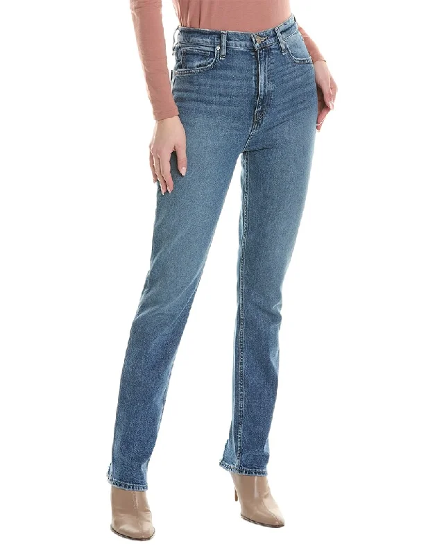 HUDSON Jeans Harlow Ultra High-Rise Moon Flower Cigarette Jean