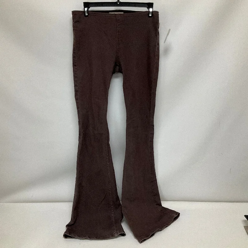 Jeans Wide Leg By We The Free In Brown, Size: 2