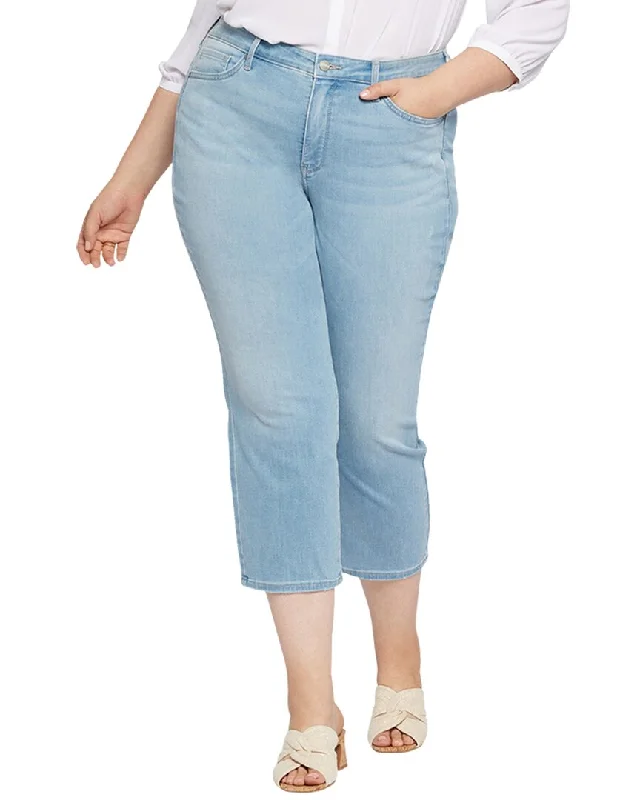 NYDJ Plus Piper Poetry Relaxed Crop Jean