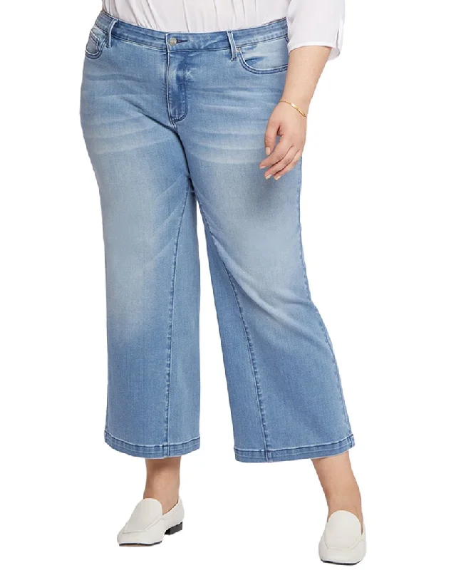 NYDJ Plus Teresa Everly Wide Leg Jean