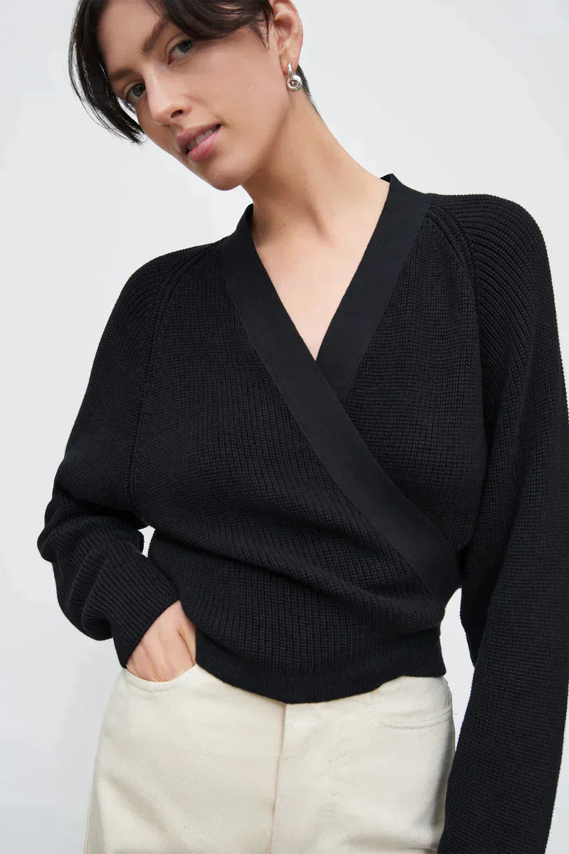 Kowtow Composure Cardigan - Black