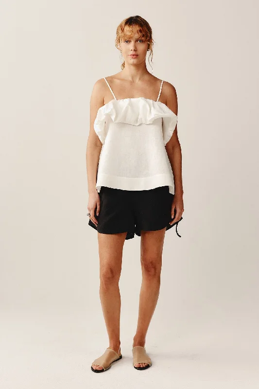 Marle Fleur Top - Ivory