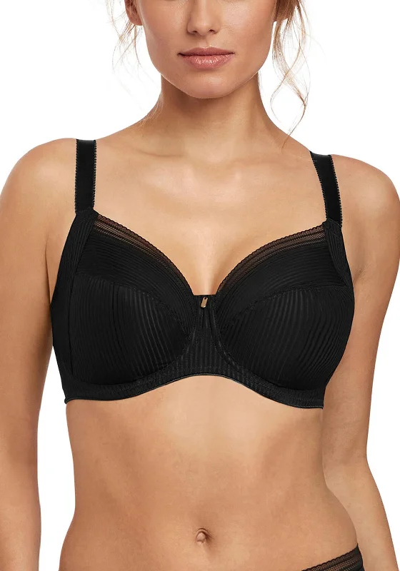 Fantasie Fusion Full Cup Side Support Bra, Black