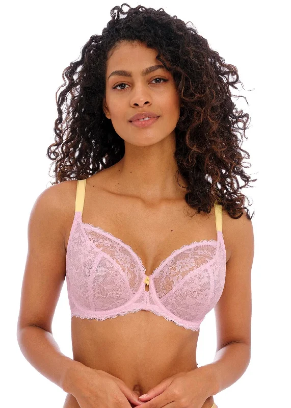 Freya Offbeat Plunge Bra, Pink