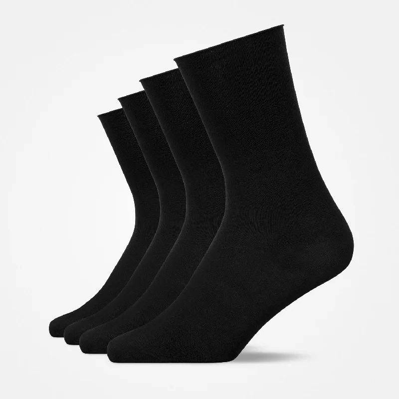 Klassische Damen Socken | Schwarz