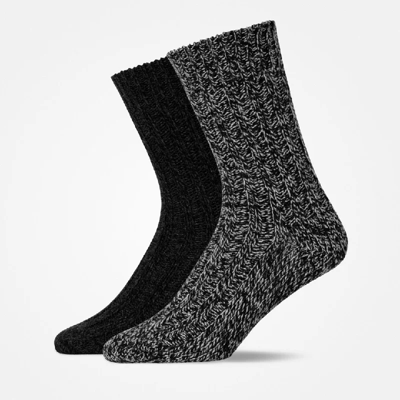 Norweger Socken | Mix (Grau/Schwarz)