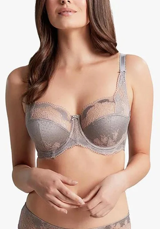 Panache Clara Full Cup Bra, Opal Grey