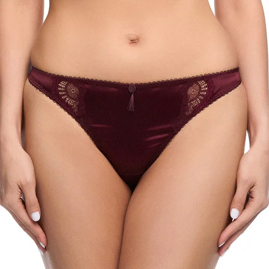 Starlift G-string - Decadent Plum