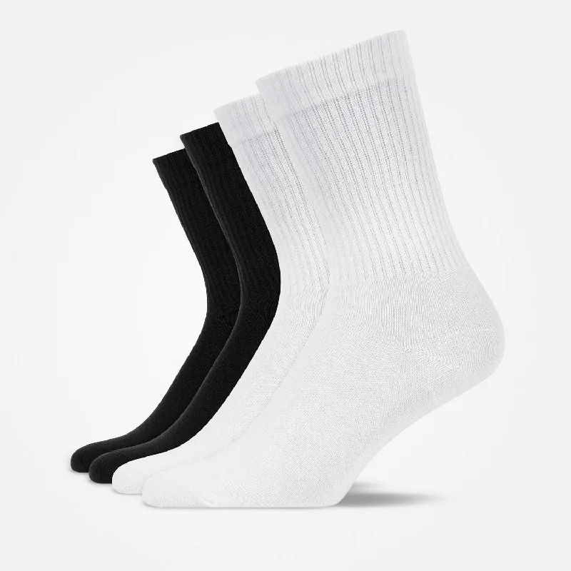 Tennissocken | Schwarz-Weiß