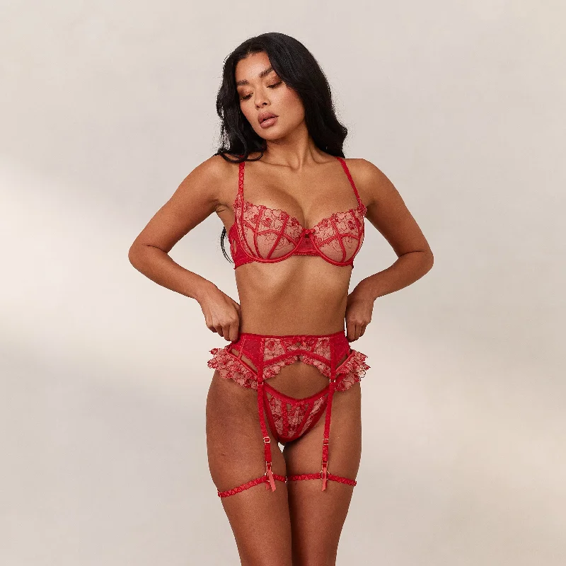 Isadora Intimates BH (Set) - Rödbrun