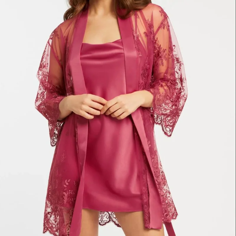 Rya Collection Darling Short Cover Up in Lipstick 197